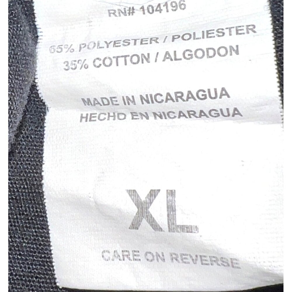 Malibu Doc XL Black Polyester & Cotton Blend Pants Tie-Waist - Picture 4 of 4